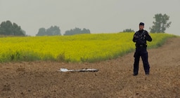 Las primeras imágenes de los drones rusos que derribó Polonia sobre su espacio aéreo